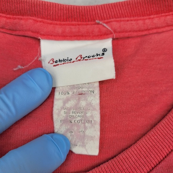 Vintage Bobbie Brooks Top Womens Large Cottage Grandma Core Blouse Shirt Island - Picture 4 of 7